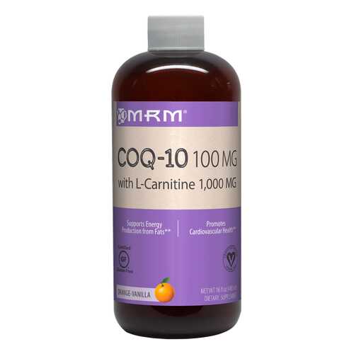 Коэнзим MRM CoQ10 with L-Carnitine 1000 480 мл в Интерспорт