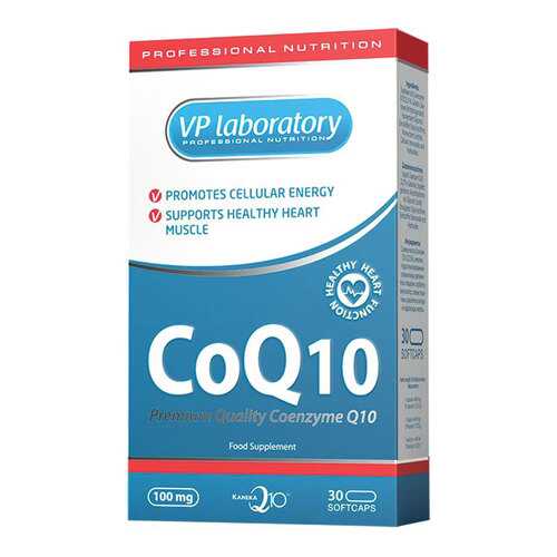 Коэнзим VPLab CoQ10 30 капсул в Интерспорт