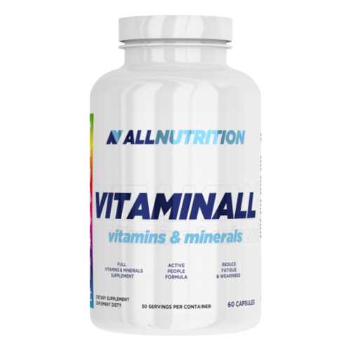 VITAMINALL Vitamins&Minerals, 60 капсул в Интерспорт