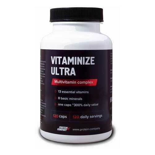 Витаминно-минеральный комплекс Protein.Company Vitaminize Ultra 120 капсул в Интерспорт