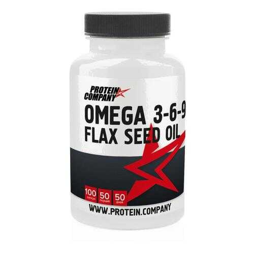 Omega 3-6-9 Protein.Company 100 капсул в Интерспорт