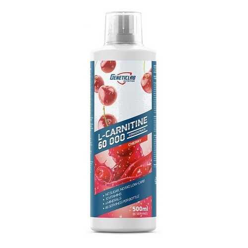 GeneticLab Nutrition L-Carnitine 60 000, 500 мл, Cherry в Интерспорт