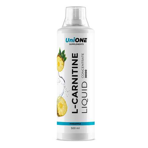 Л-карнитин UniONE L-Carnitine 3000 Ананас (500 мл) в Интерспорт