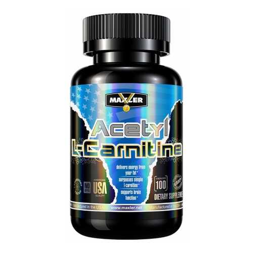 Maxler Acetyl L-Carnitine, 100 капсул в Интерспорт