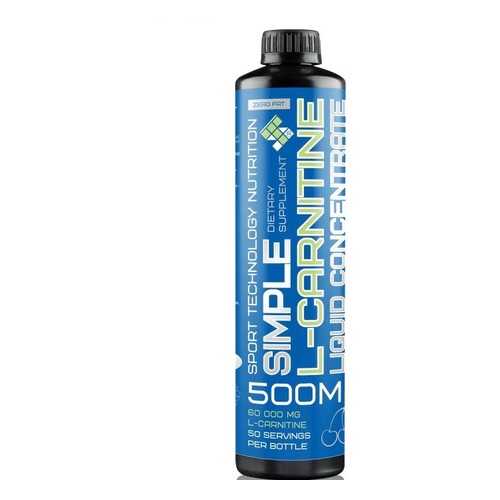 НПО Спортивные Технологии L-Carnitine Simple Liquid 60000, 500 мл, Cherry в Интерспорт