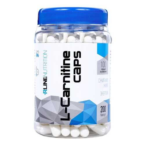Rline L-Carnitine, 200 капсул в Интерспорт