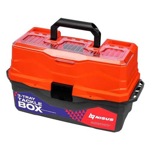 Ящик для снастей NISUS Tackle Box, трехполочный в Интерспорт