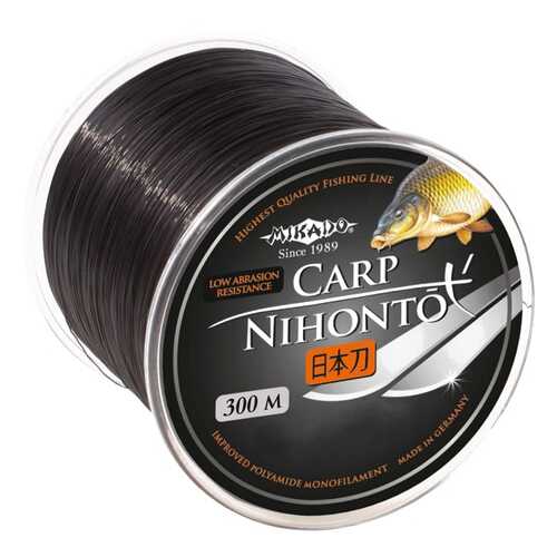 Леска монофильная Mikado Nihonto Carp 0,22 мм, 300 м, 6,4 кг в Интерспорт