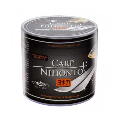Леска монофильная Mikado Nihonto Carp 0,3 мм, 300 м, 10,9 кг в Интерспорт