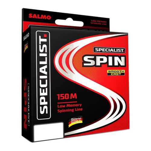 Леска монофильная Salmo Specialist Spin 0,4 мм, 150 м, 11,9 кг в Интерспорт