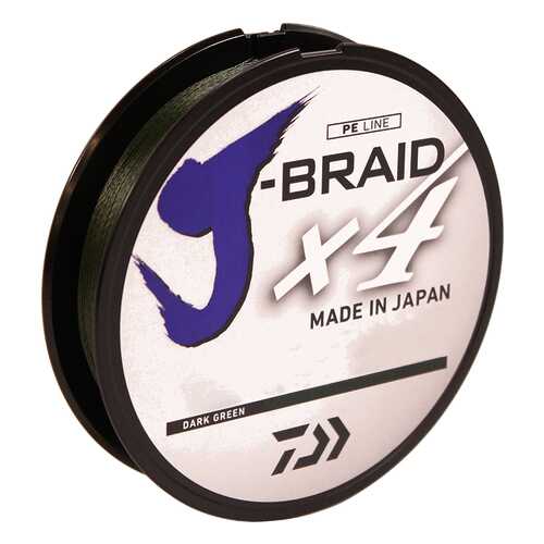 Леска плетеная J-Braid X4 зеленая 135m в Интерспорт