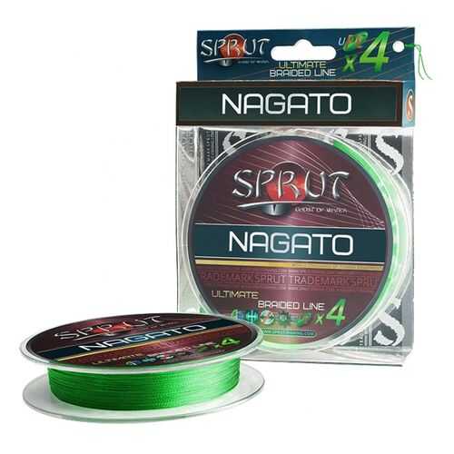 Шнур NAGATO Hard Ultimate Braided Line x4 140 м Neon Green в Интерспорт