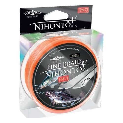 Шнур плетеный Mikado Nihonto Fine 0,16 мм, 150 м, 12,5 кг в Интерспорт