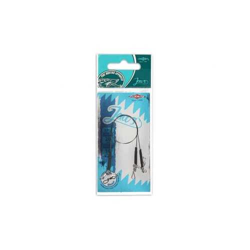Поводок титановый Mikado Jaws Strong 35 см/18 кг, 2 шт. в Интерспорт