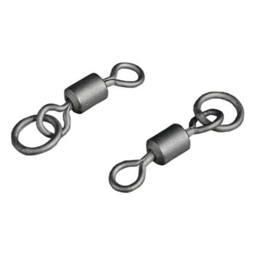 Вертлюг Mikado AMC-11642-4 роликовый №8 с кольцом матово-черный в Интерспорт