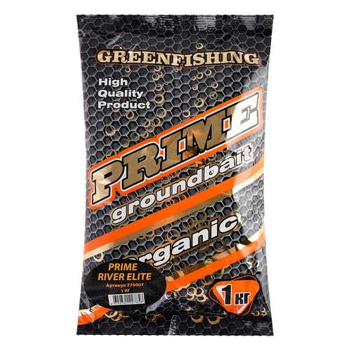 Прикормка летняя Green Fishing Prime Ривер Элит 1 кг в Интерспорт
