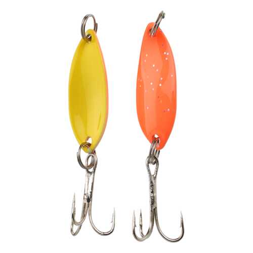 Блесна колеблющаяся Mikado Trout Campione Mini 1,4 г, 2,2 см, оранжевая/желтая в Интерспорт