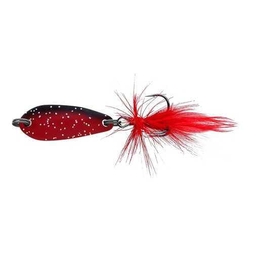 Блесна Sprut Yasuri Spoon 30, 3,4 г, RBK + дополнительный одинарный крючок в Интерспорт