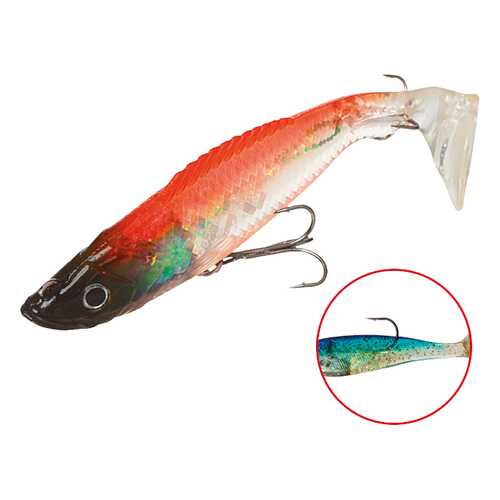 Виброхвост оснащенный Mikado Crystal Fish WXH-59 10 см, 64, 2 шт. в Интерспорт
