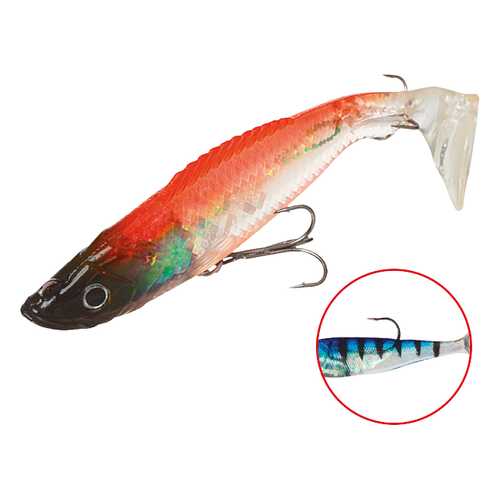 Виброхвост оснащенный Mikado Crystal Fish WXH-59 8 см, 41, 2 шт. в Интерспорт