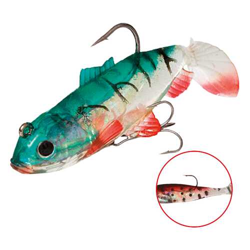 Виброхвост оснащенный Mikado Crystal Fish WXH-63 6 см, 89, 2 шт. в Интерспорт