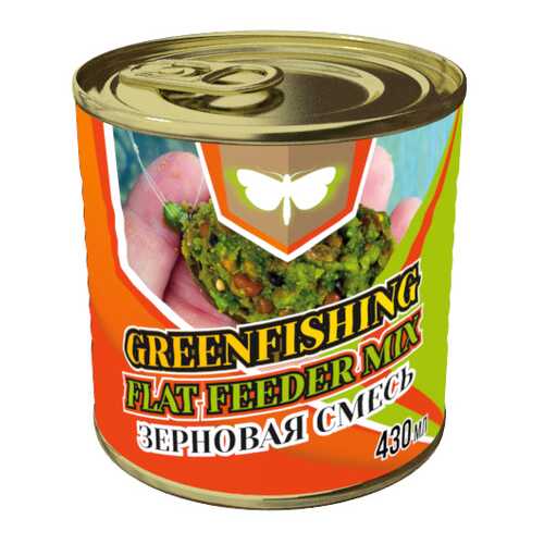 Добавка Green Fishing зерновая микс Flat Feeder Mix 430 мл в Интерспорт