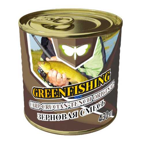 Добавка Green Fishing зерновая микс Карп-Карась-Линь 430 мл в Интерспорт