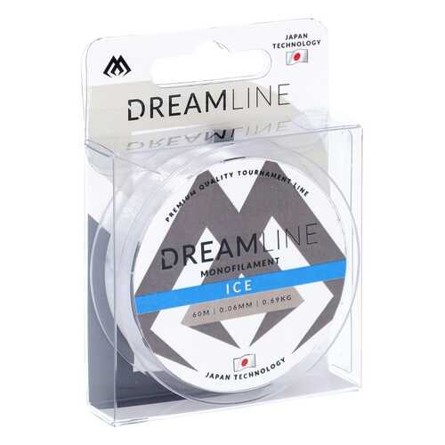 Леска монофильная Mikado Dream Line Ice 0,07 мм, 60 м, 0,81 кг в Интерспорт