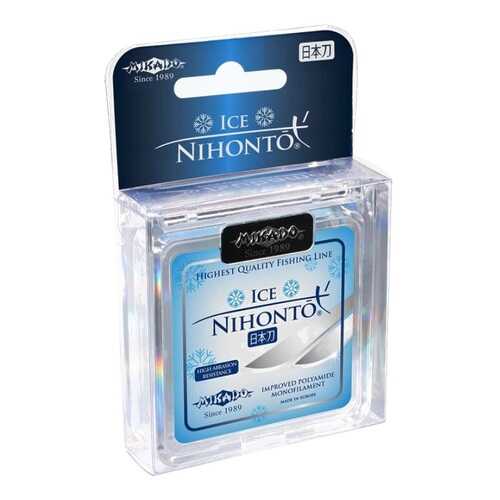 Леска монофильная Mikado Nihonto Ice 0,2 мм, 50 м, 5,5 кг в Интерспорт
