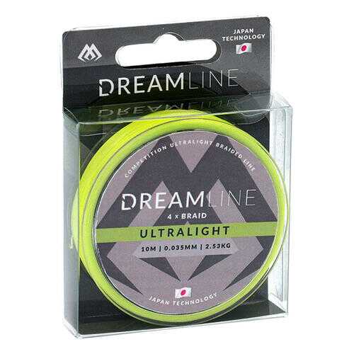 Леска плетеная Mikado Dreamline Ultralight 0,04 мм, 10 м, 2,53 кг в Интерспорт