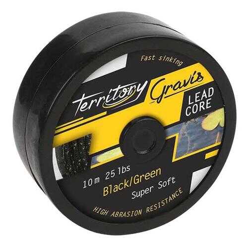 Леска плетеная Mikado Gravis Leadcore 1 мм, 10 м, 55 кг black/green в Интерспорт