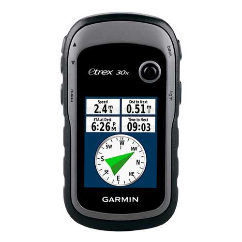 Туристический навигатор Garmin eTrex 30x черный в Интерспорт
