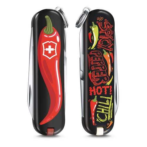 Мультитул-брелок Victorinox 0.6223.L1904 Chili Peppers в Интерспорт