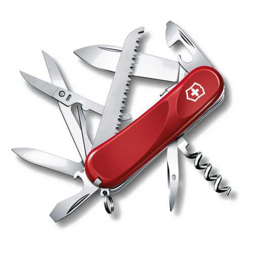 Мультитул Victorinox Evolution S17 2.3913.SE 85 мм красный, 15 функций в Интерспорт