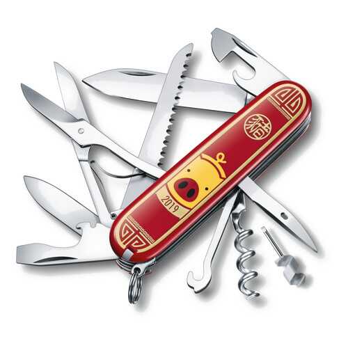 Мультитул Victorinox Huntsman Year of the Pig 2019 1.3714.E8 91 мм, 16 функций в Интерспорт