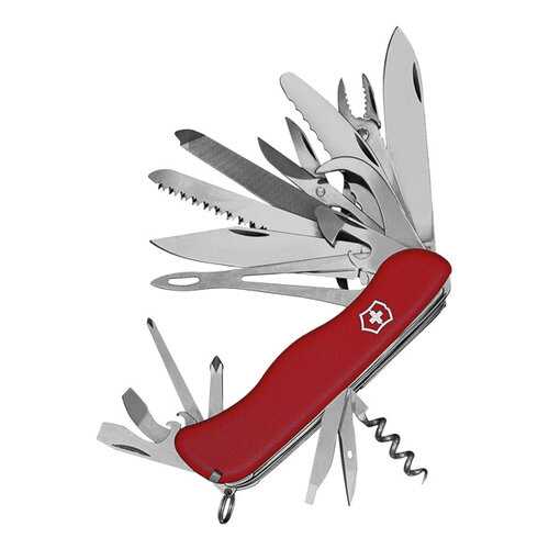 Мультитул Victorinox Work Сhamp 0.9064.XL 111 мм красный, 30 функций в Интерспорт