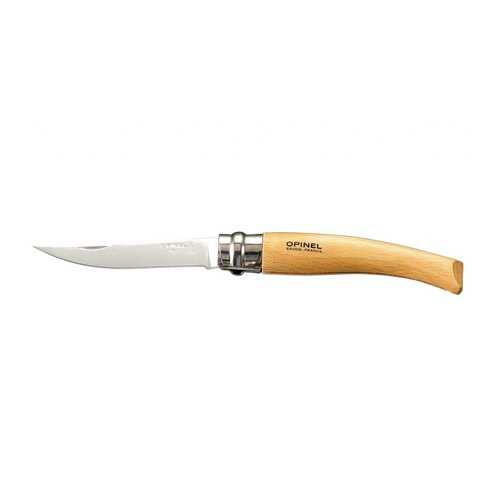 Нож складной филейный Opinel №8 VRI Folding Slim Beechwood в Интерспорт