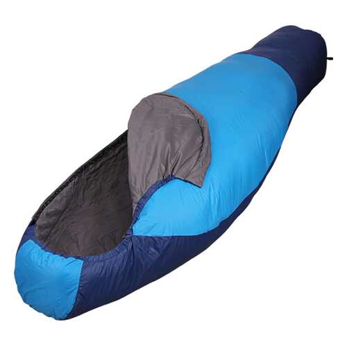 Спальный мешок Antris 60 Primaloft синий/голубой 190x75x45 в Интерспорт