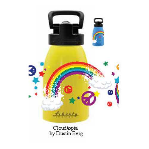 Liberty фляга Kids Cloudtopia by Dustin Berg / 473 мл. / жёлтая / коробка / Liberty в Интерспорт