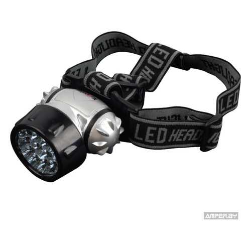 Фонарь налобный Navigator NPT-H04-3ААА 7 LED 0.5W (35lm), 4 режима, черный, 94916 в Интерспорт