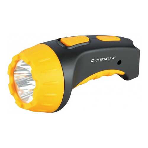 Туристический фонарь Camelion Ultraflash Akku Profi LED3804 желтый/черный, 1 режим в Интерспорт