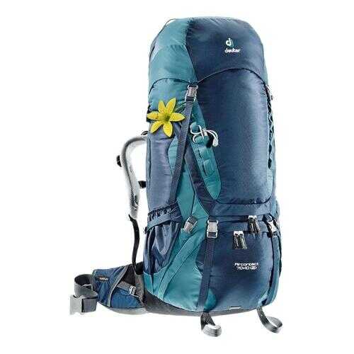 Туристический рюкзак Deuter Aircontact Pro SL 70+10 л Midnight/Denim в Интерспорт