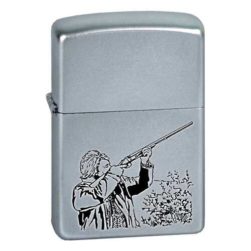 Зажигалка Zippo №205 Hunter Satin Chrome в Интерспорт