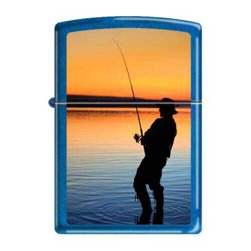 Зажигалка Zippo Fisherman Cerulean в Интерспорт