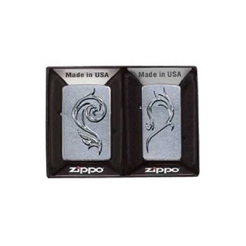 Зажигалка Zippo Intertwining Gift Set High Polish Chrome в Интерспорт