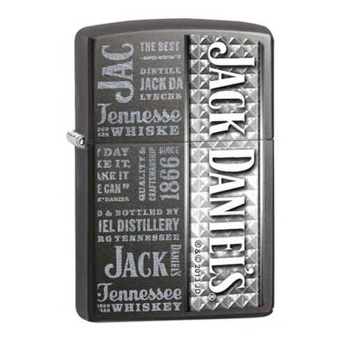 Зажигалка Zippo Jack Daniels 28577 Black Ice в Интерспорт