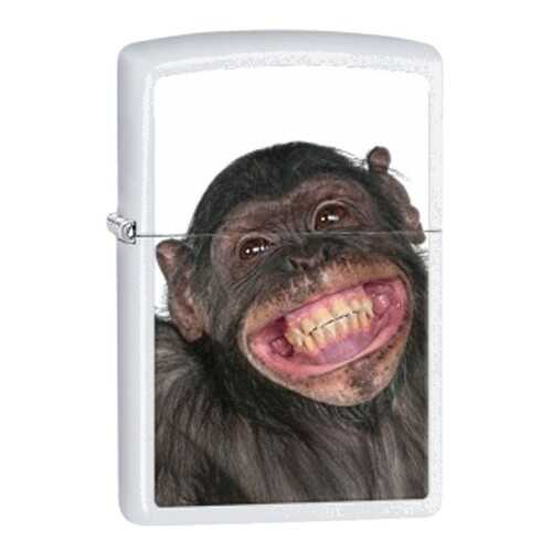 Зажигалка Zippo Monkey Grin White Matte в Интерспорт