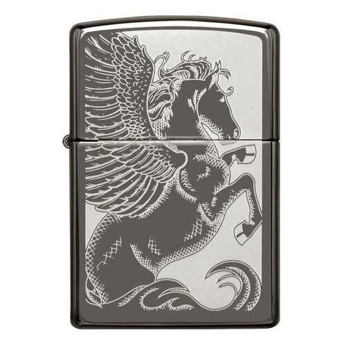 Зажигалка Zippo Pegasus Graces Black Ice в Интерспорт
