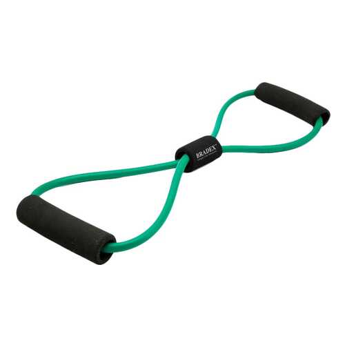 Эспандер трубчатый Bradex Восьмерка SF 0237 зеленый в Интерспорт