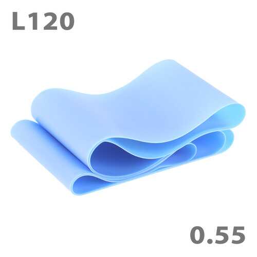 MTPR/L-120-55 Эспандер ТПЕ лента для аэробики 120 см х 15 см х 0,55 мм. (синий) в Интерспорт